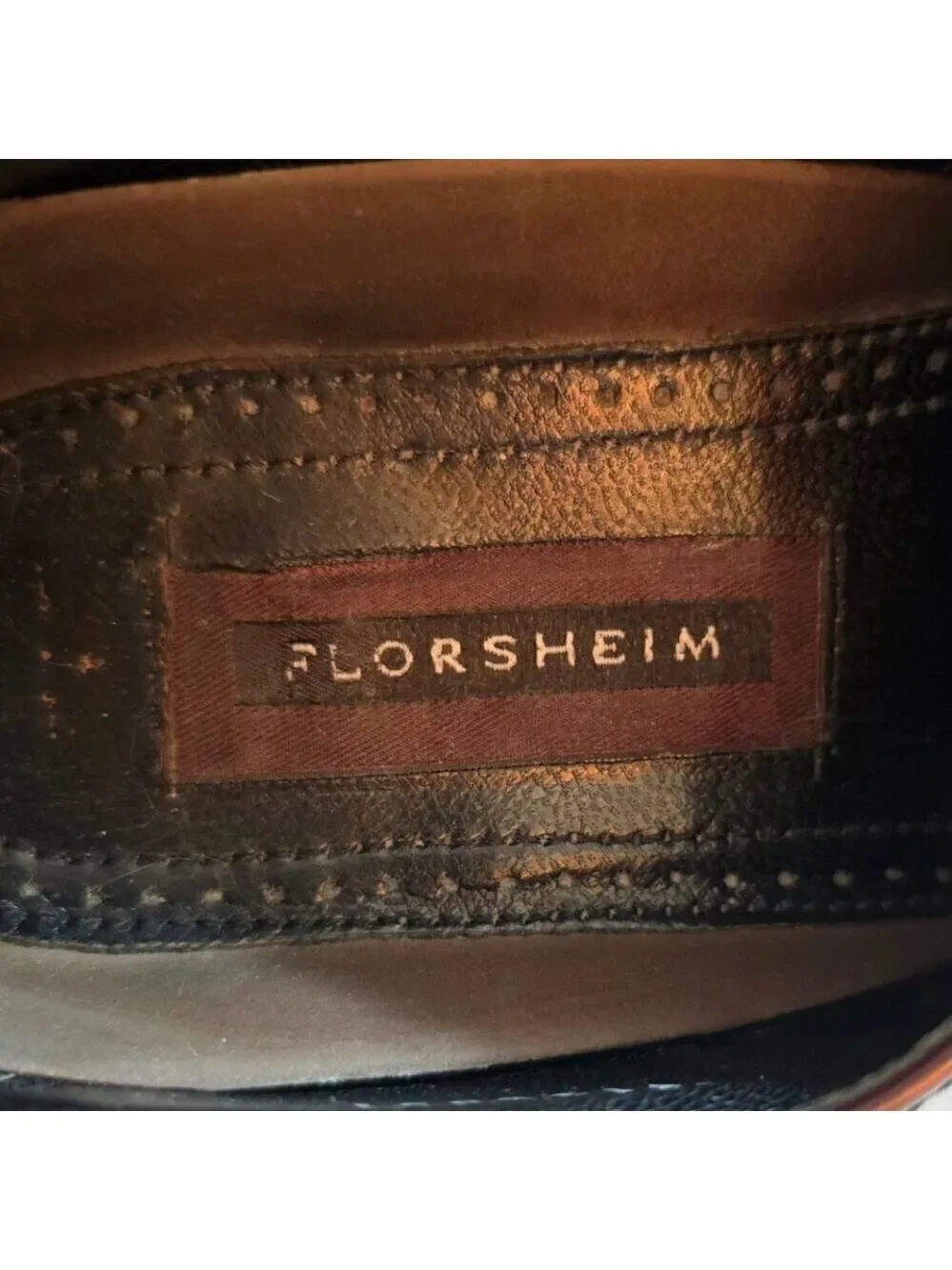 Florsheim Burgundy Lexington Cap Toe Oxford Sz 10